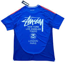 Italy X Stussy Blue Top