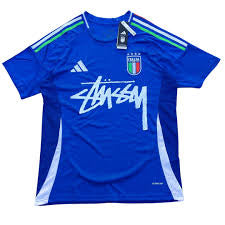 Italy X Stussy Blue Top