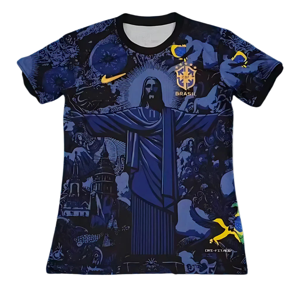 Brazil Special Edition Blue Jesus Top