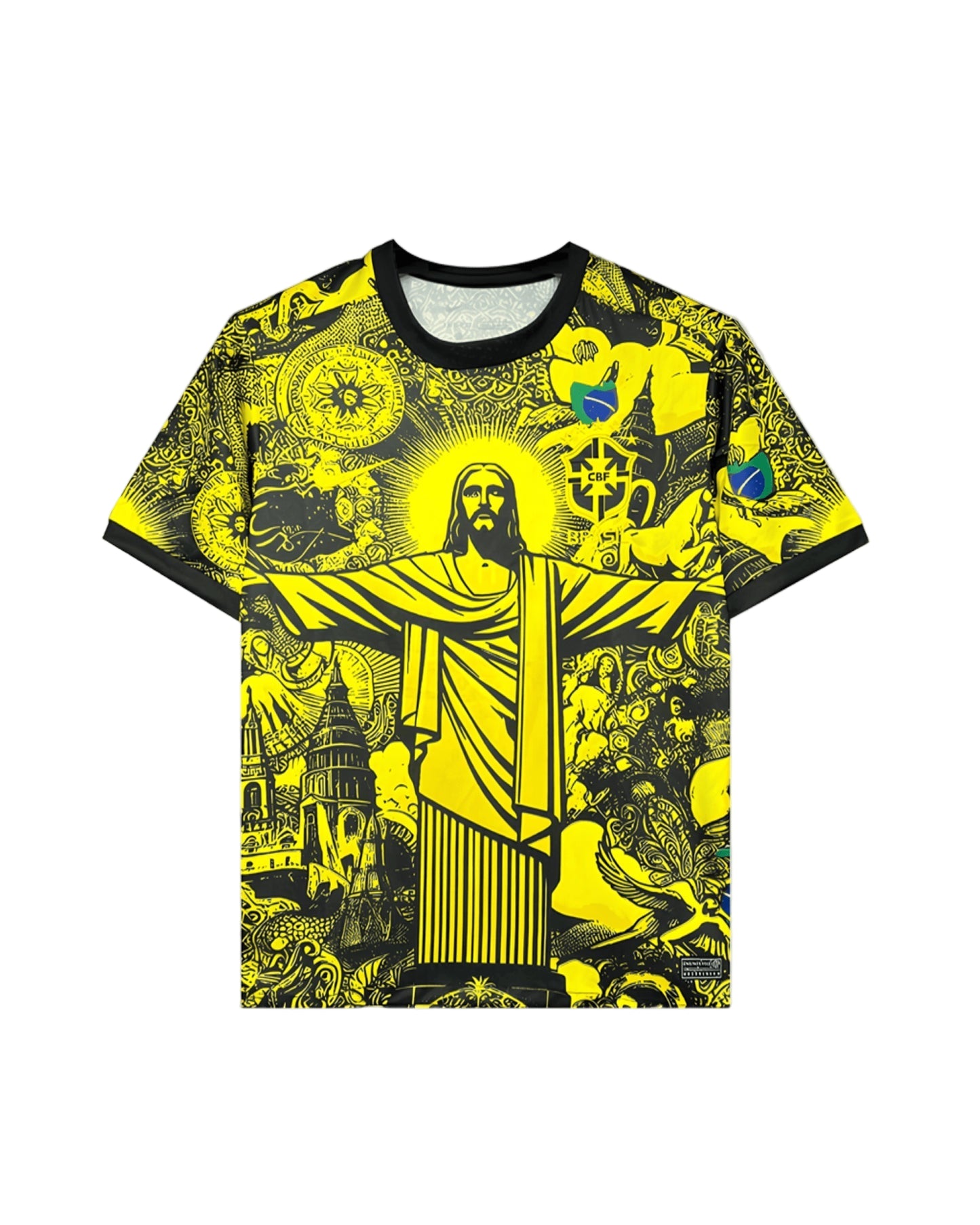 Brazil Yellow Jesus Top