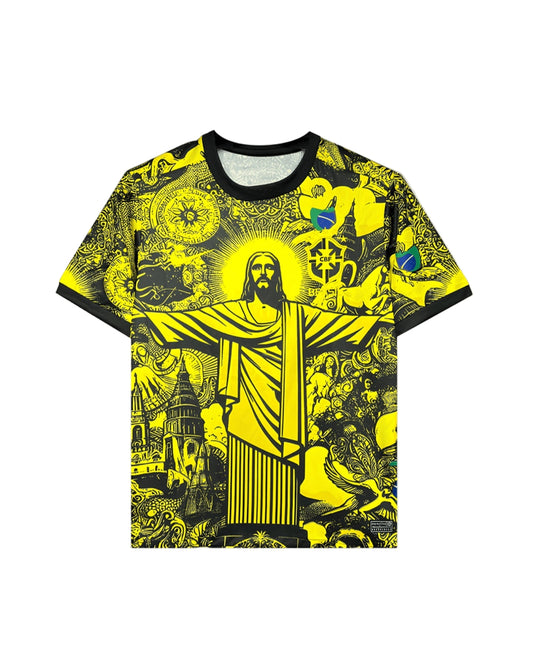 Brazil Yellow Jesus Top