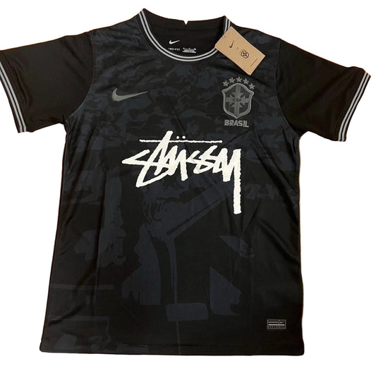 Brazil X Stussy Blacked Out Top