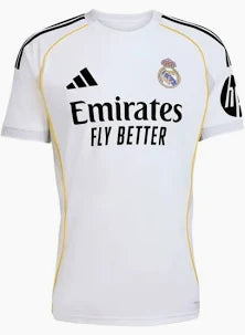 Real Madrid 25/26 Home Jersey